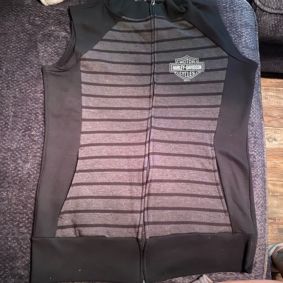 Harley Davidson zip up jacket shirt - Picture 1 of 1